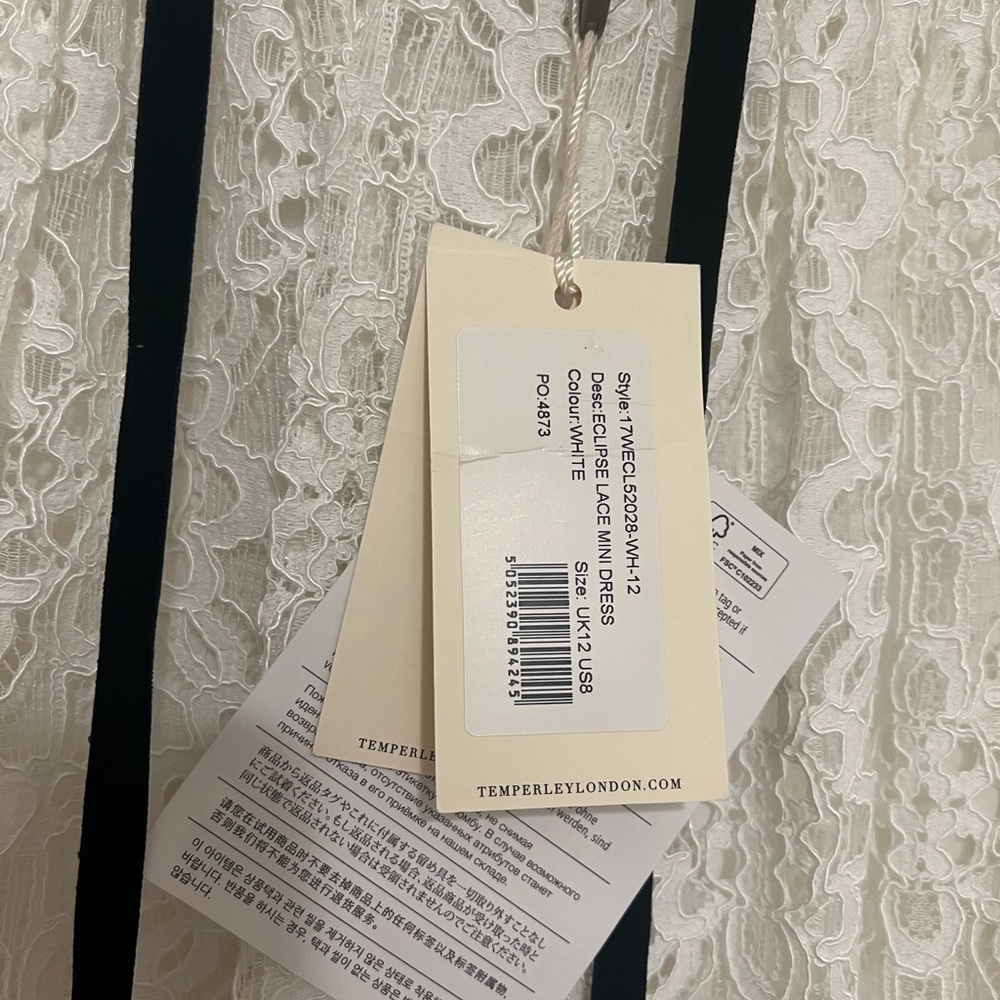 Temperley London Off White Lace Dress - Picture 14 of 15